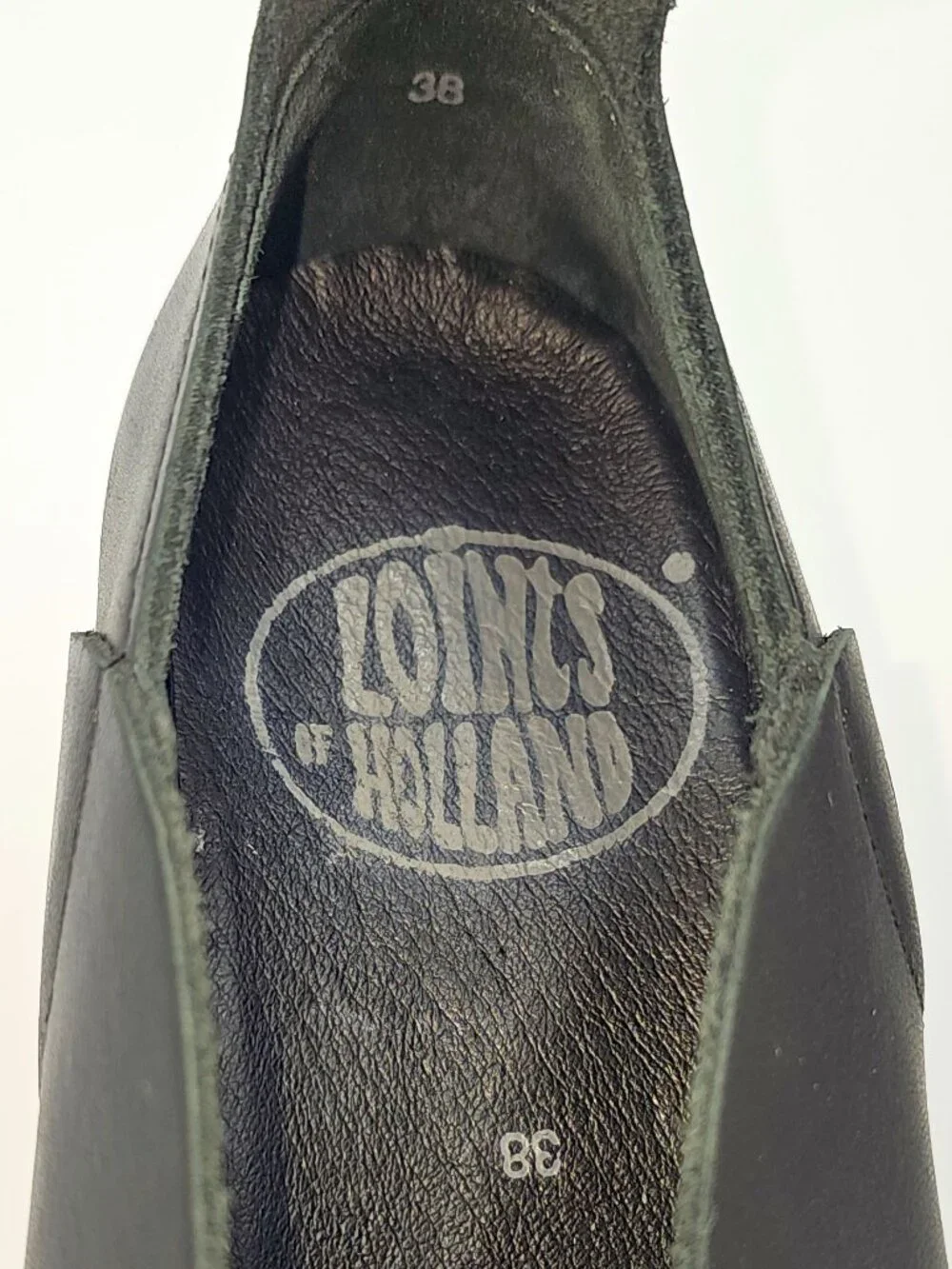 Loints of Holland Selena Ankle Strap Wedge Shoes Women's Size 38 US 7-7.5